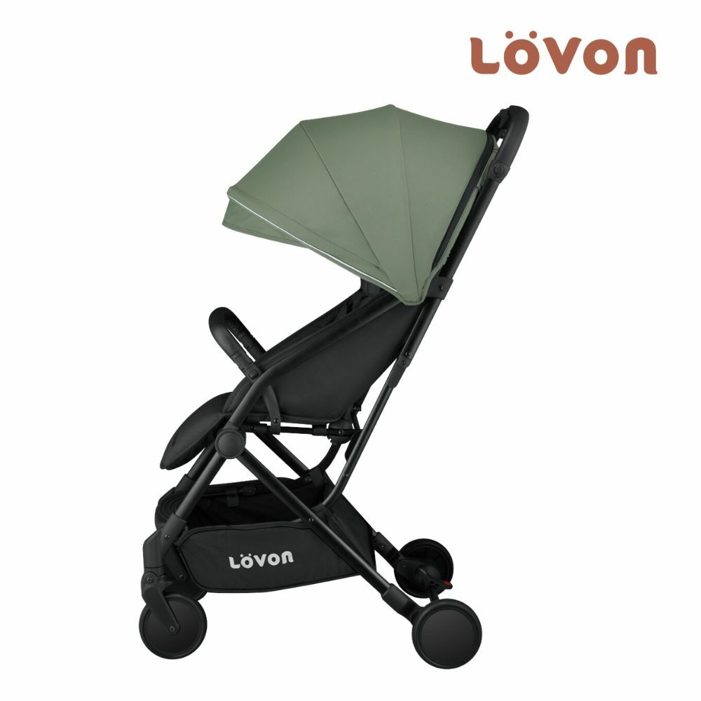 GENIE V Lightweight Travel Stroller-Moss Green