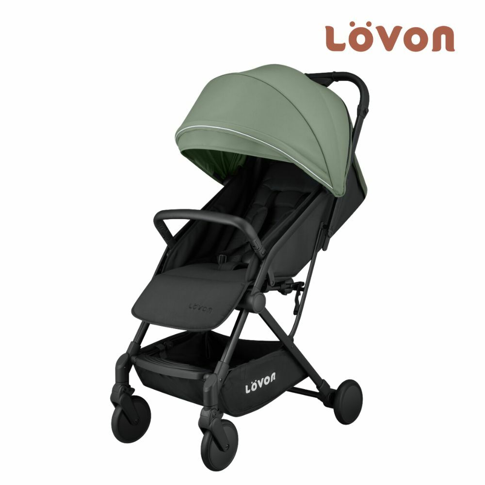 GENIE V Lightweight Travel Stroller-Moss Green